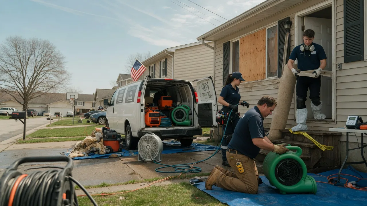 Water Damage Restoration in East Freetown, MA near me